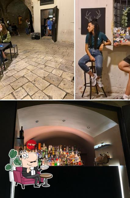 Gli interni di Goccia Cocktailbar