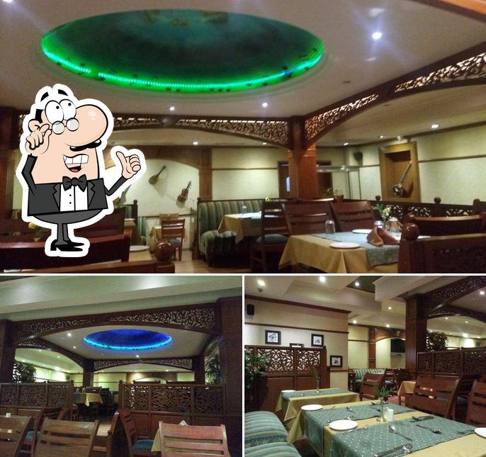 The interior of Symphony