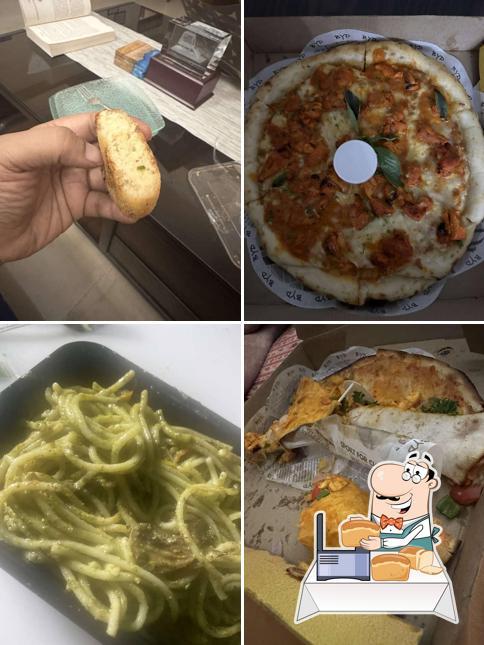 Garlic bread at Big Yellow Door