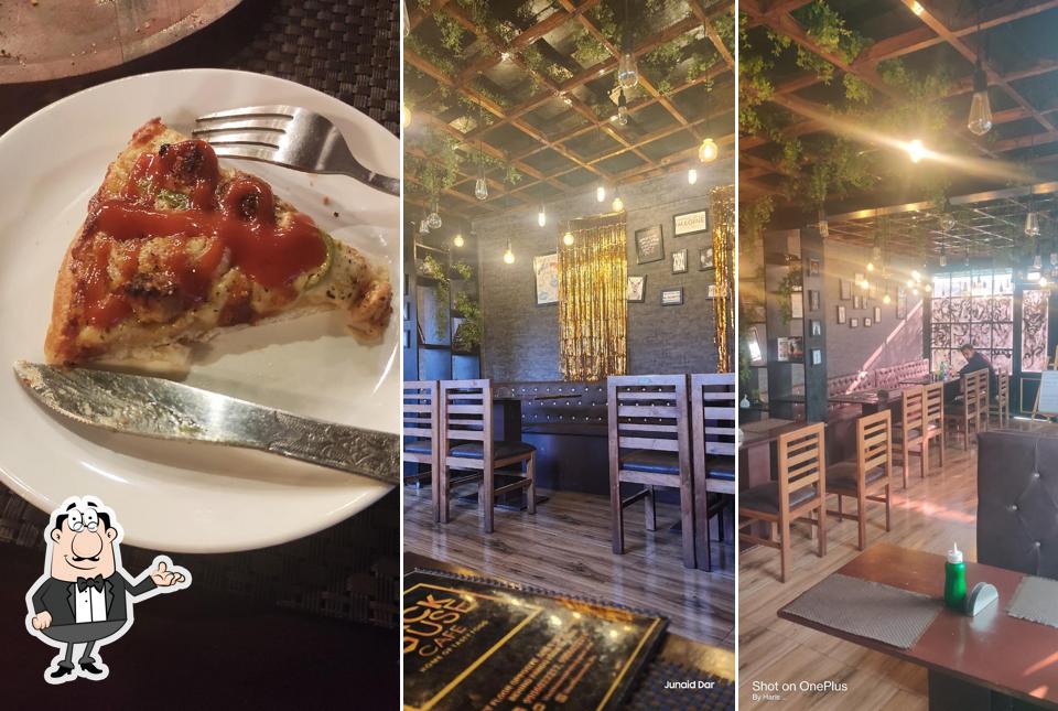 The interior of Black House Cafe