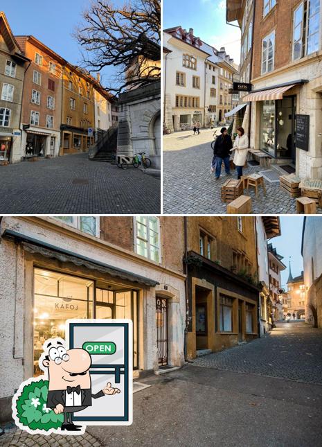 Gli esterni di KAFOJ manufacture de café