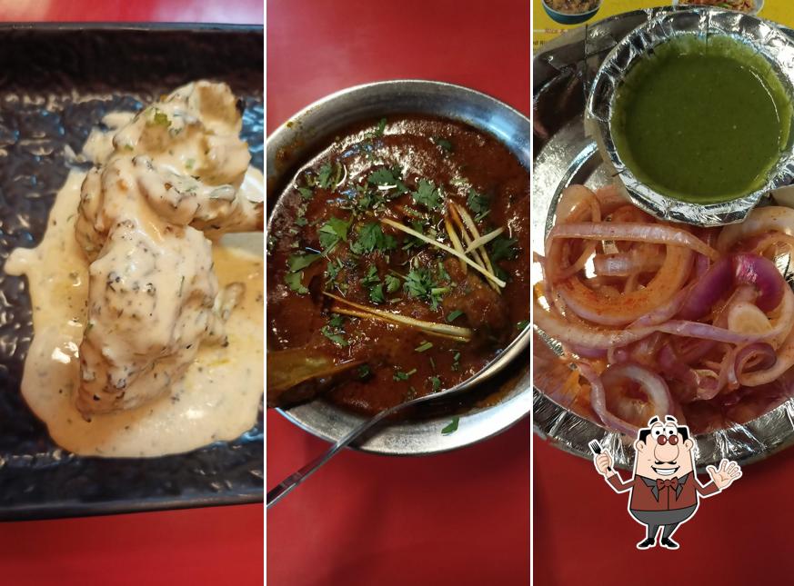 Food at Kabab King Kaulagarh