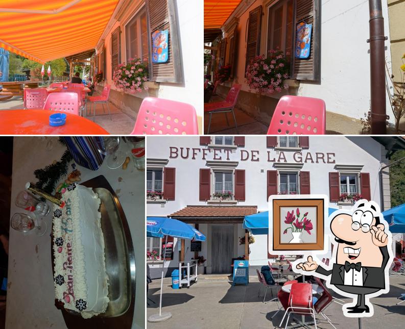 Gli interni di Restaurant La Combe