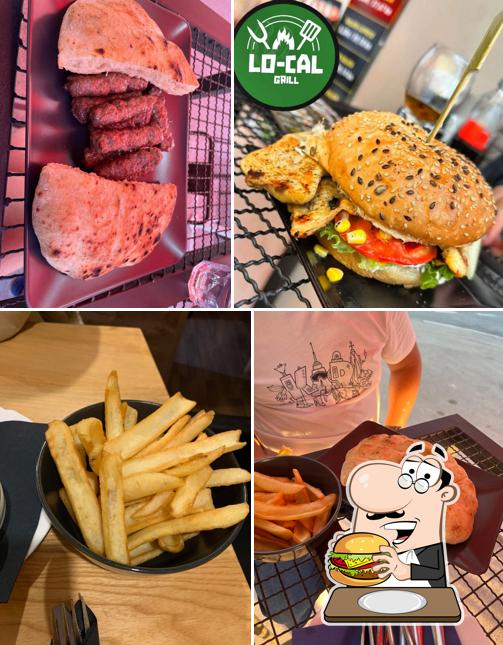 Hamburger al Lo-Cal Grill