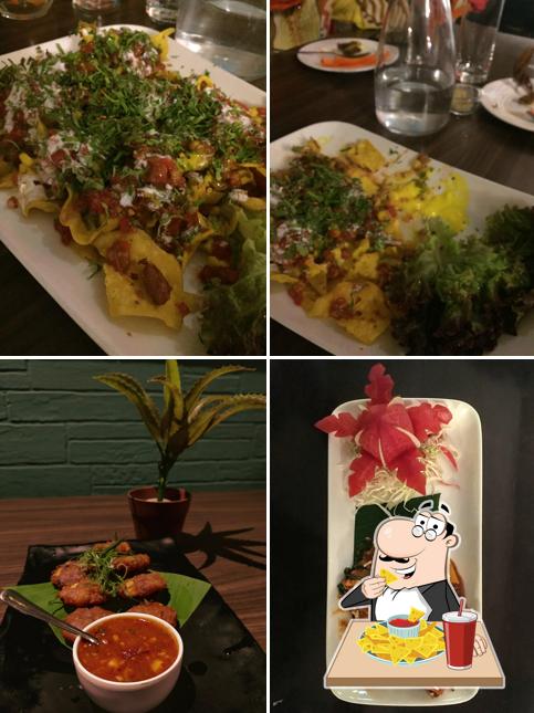Nachos at Moksh - The Restrolounge