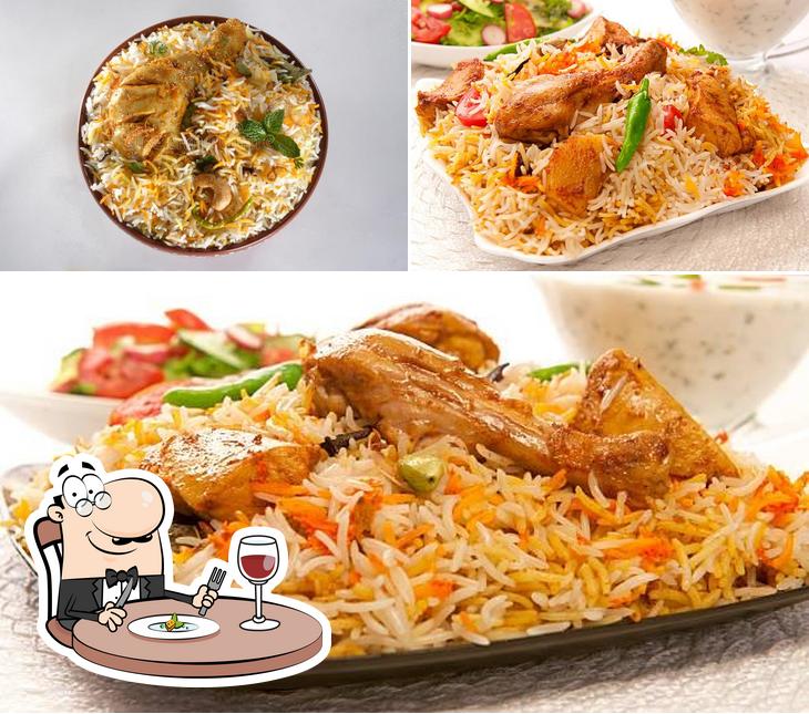 Food at Muradabadi Shahi Biryani