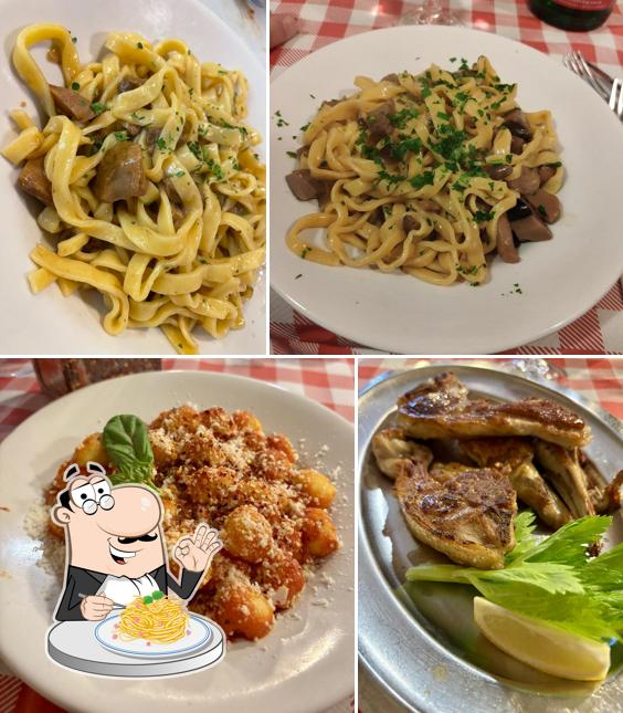 Spaghetti alla carbonara al Osteria Dei Colli Emiliani