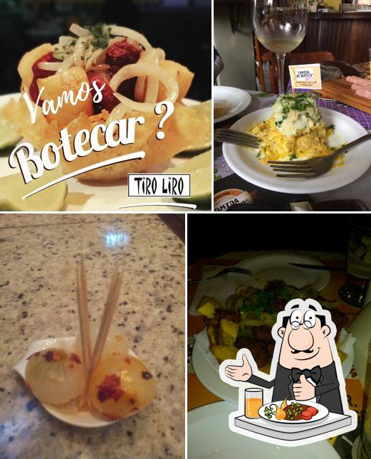 Platos en Tiro Liro Bar