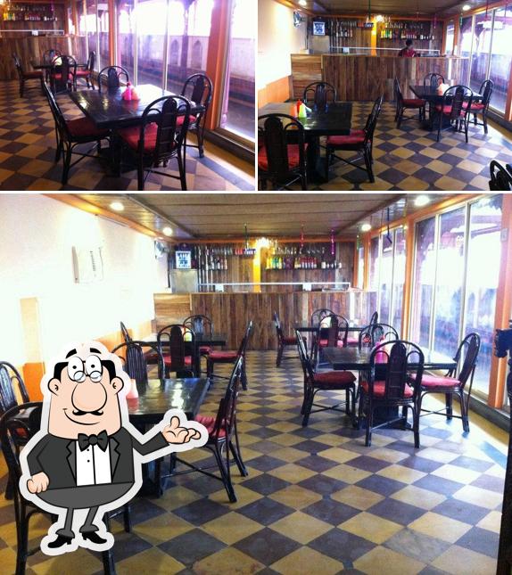 The interior of Yuvi's Cafe
