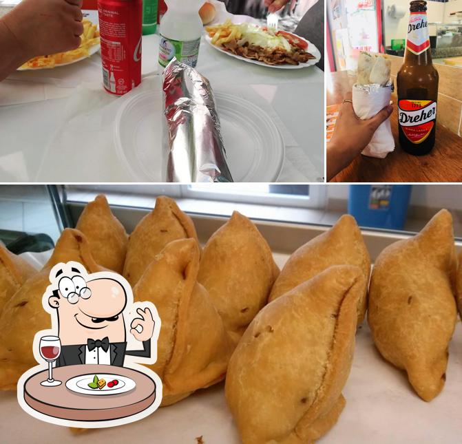 La immagine della cibo e birra di &