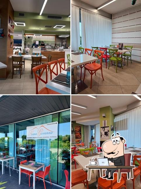 Dai un'occhiata agli interni di Pizzeria Nonna Giovanna