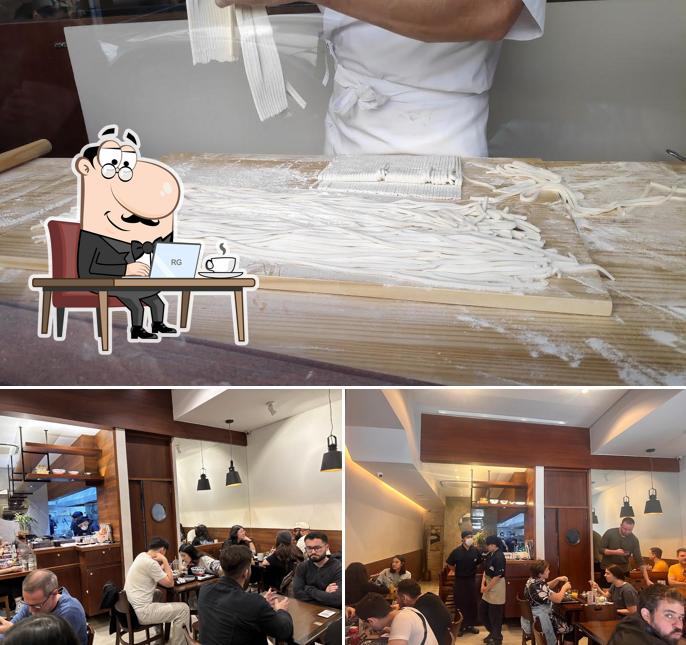 Veja imagens do interior do Udon Jinbei