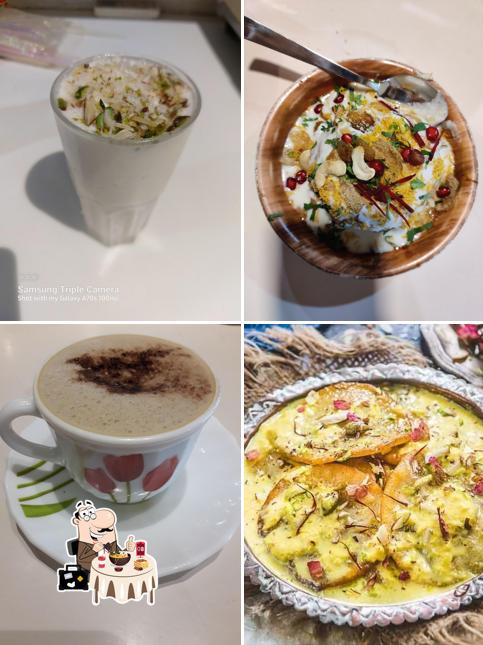 The restaurant's food and drink