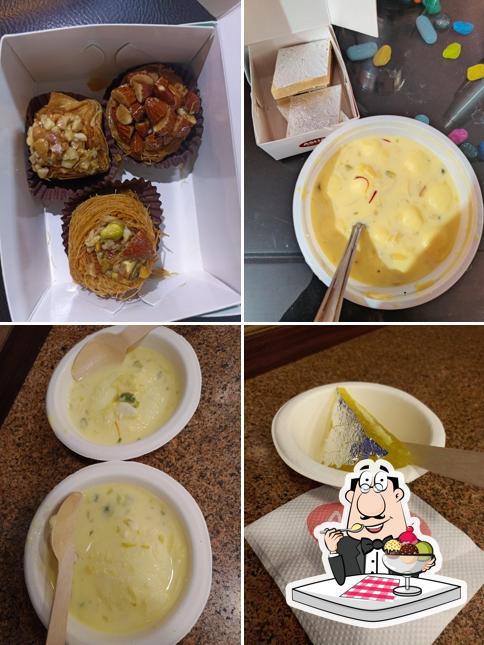 Order one of the sweet dishes