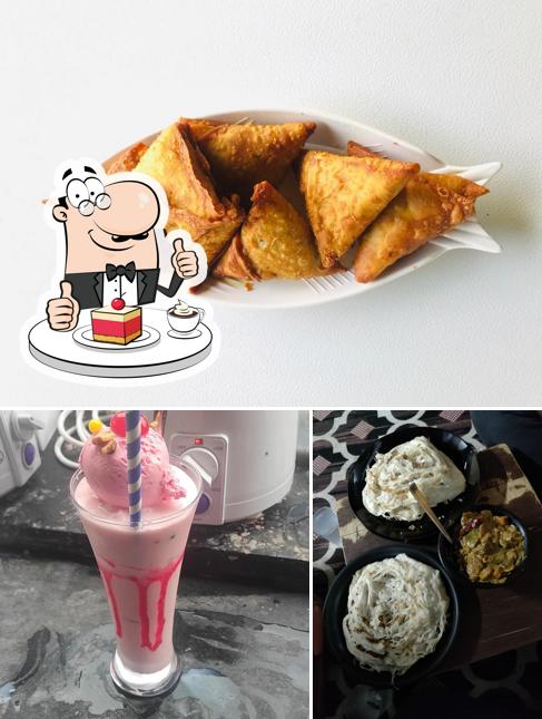 Enjoy one of the sweet dishes