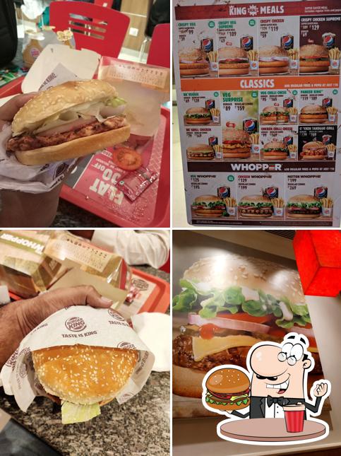 Order a burger at Burger King Order a burger at Burger King
