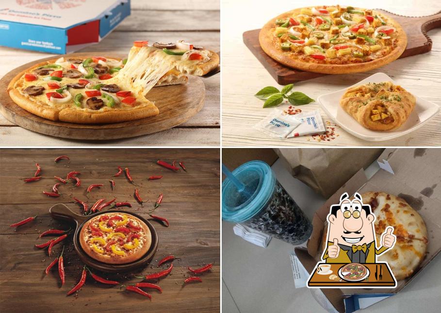 Get pizza at Domino's Pizza