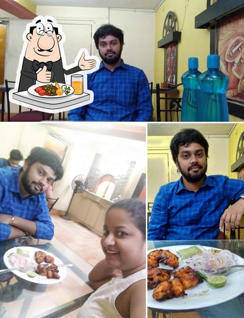 Food at Heart Throb Cafe