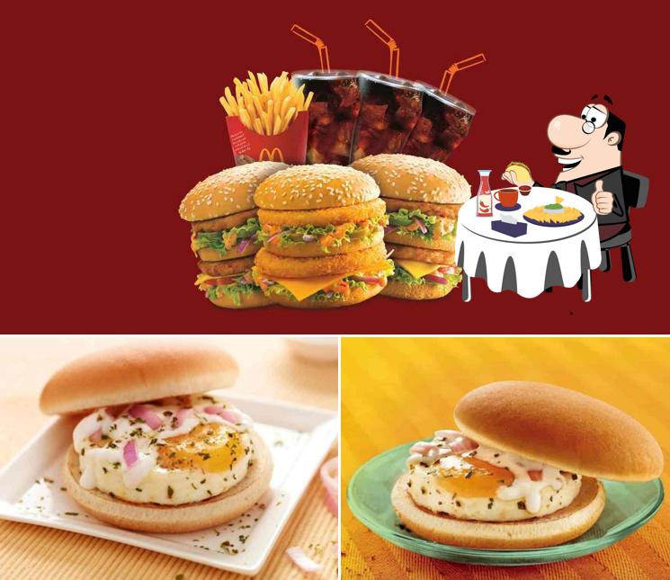 Treat yourself to a burger at McDonald's C21