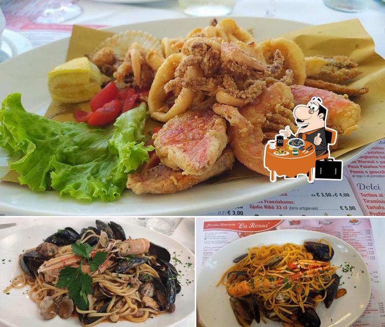 Cozze al Ristorante Pizzeria La Rossa