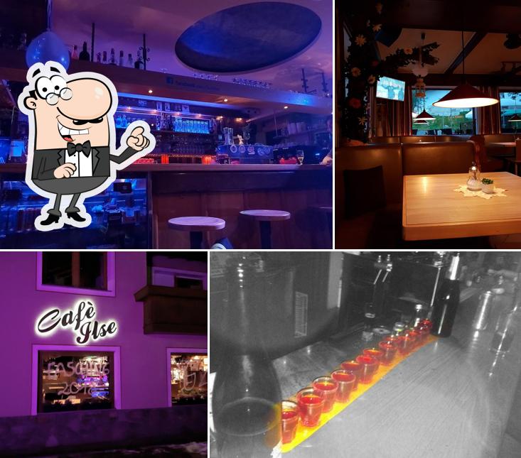 Dai un'occhiata agli interni di Cafe Ilse