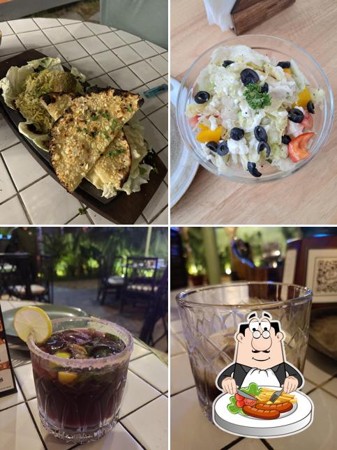 Food at Papillon Brew Garden