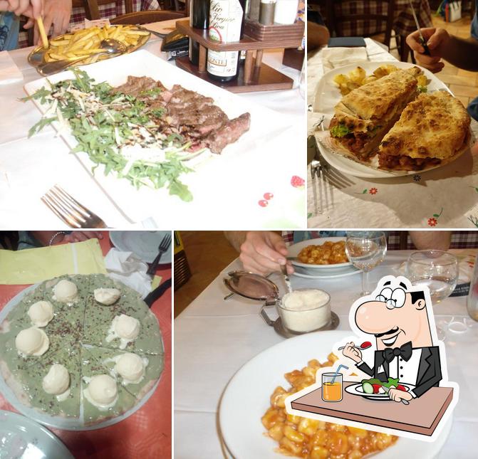 Platti al Ristorante Pizzeria Conca D'Oro