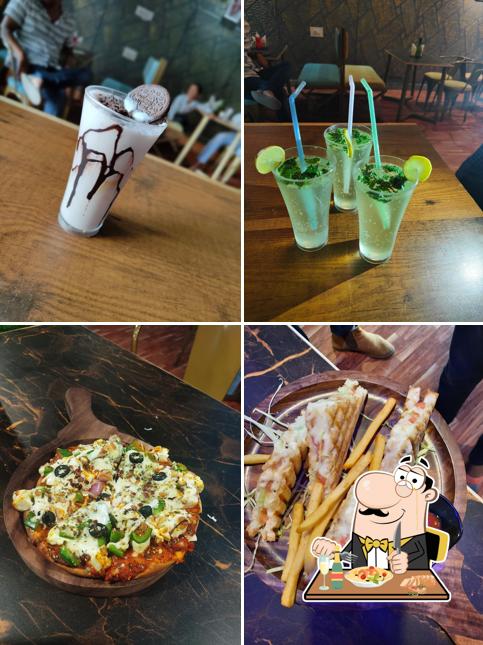 Food at Moon light cafe