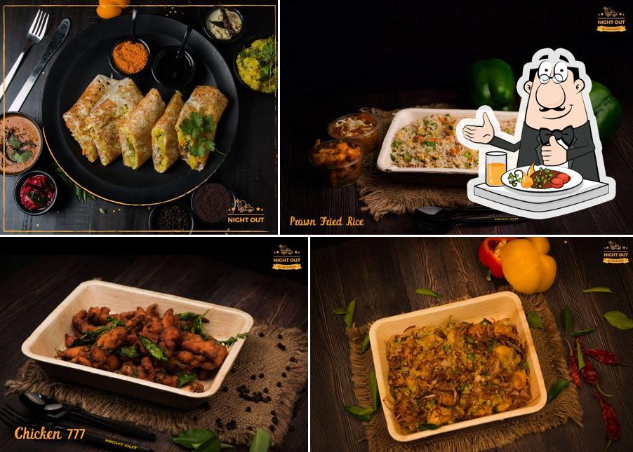 Food at Night Out Restaurant