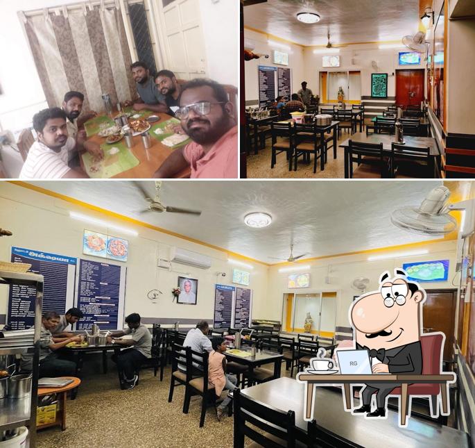 The interior of AKSHAYA HOTEL