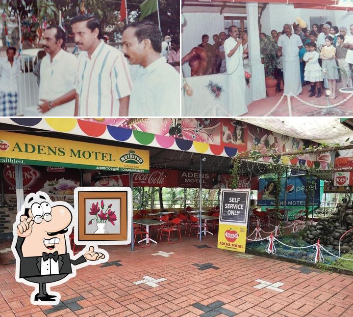 Check out the photo depicting interior and wedding at Adens Motel