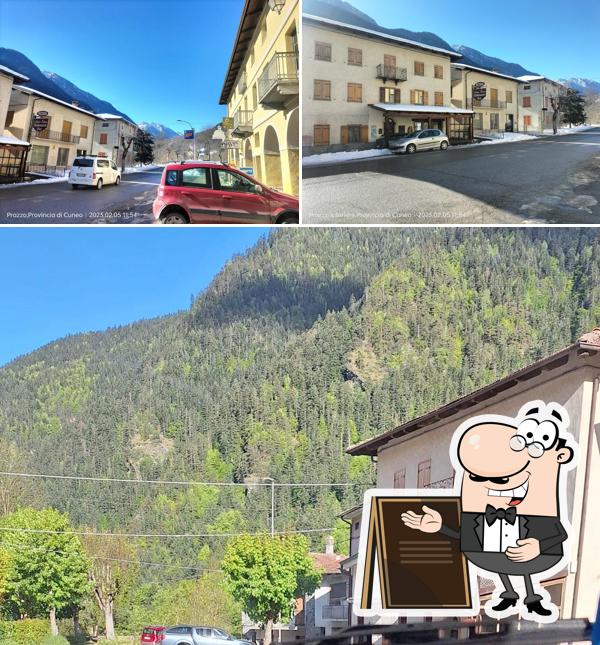 Gli esterni di Antica Osteria