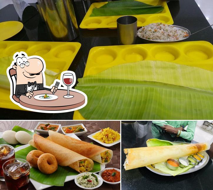 Food at Balan's Restaurant