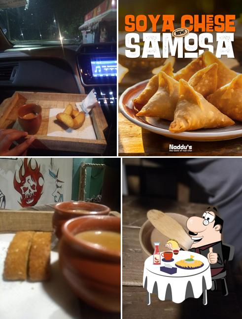 Cheese plate at Cafe Naddu's