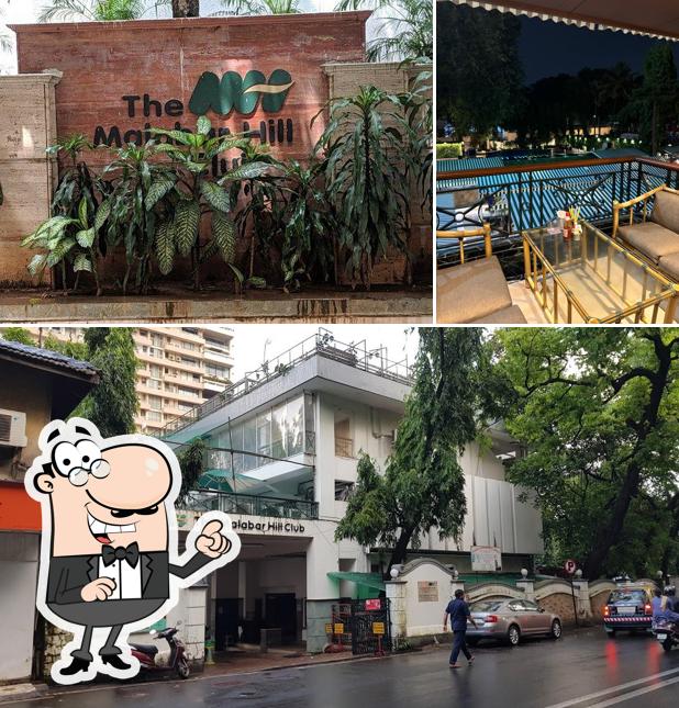 The exterior of The Malabar Hill Club