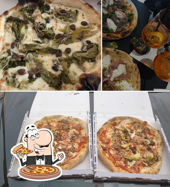 Scegli tra le svariate varianti di pizza