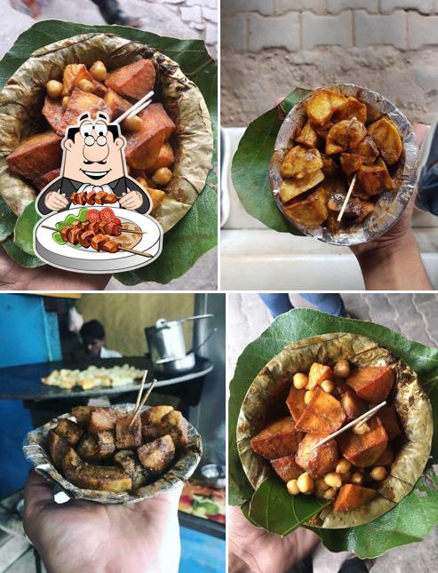 Food at Vishan Swaroop Chaat Bhandar