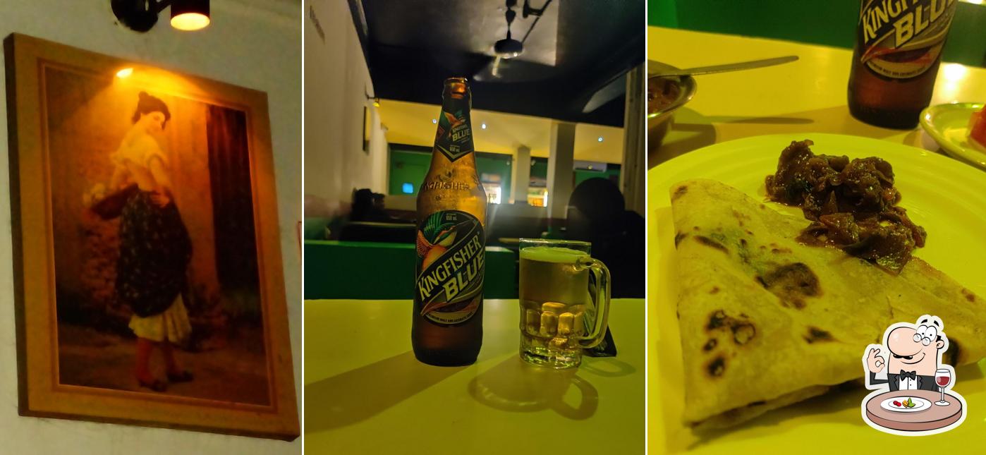 The restaurant's food and exterior