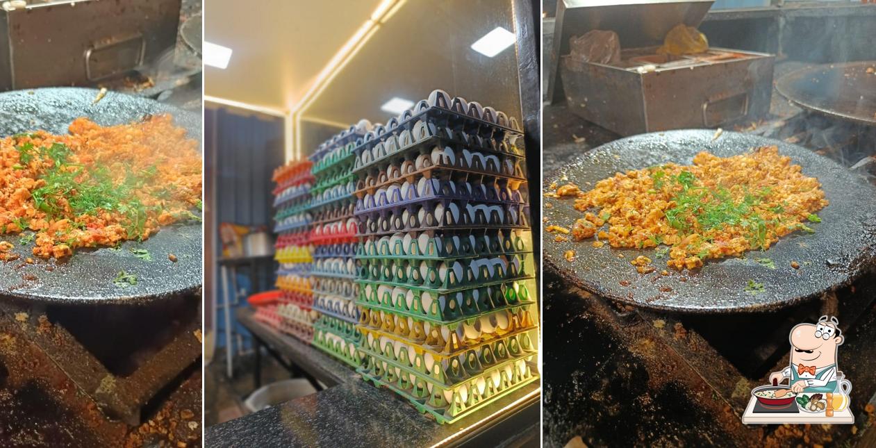 Fried rice at Marathi bana egg bhurji