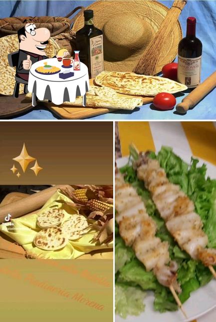 Piatto di formaggi al Piadineria Morena