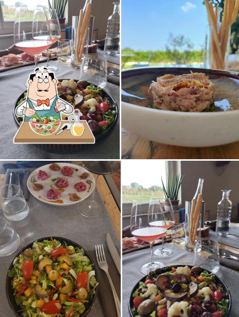 Insalata greca al Tere Ruse Agriturismo Biologico e Cantina