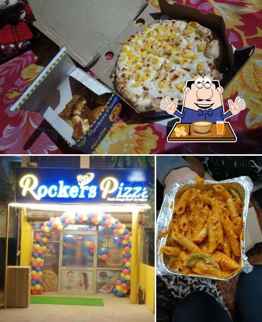 Meals at Rockers Pizza