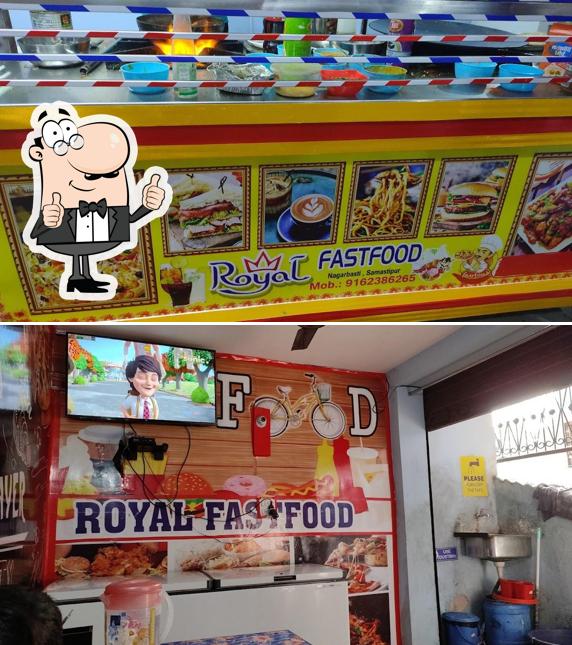 Here's a picture of Royal fast food
