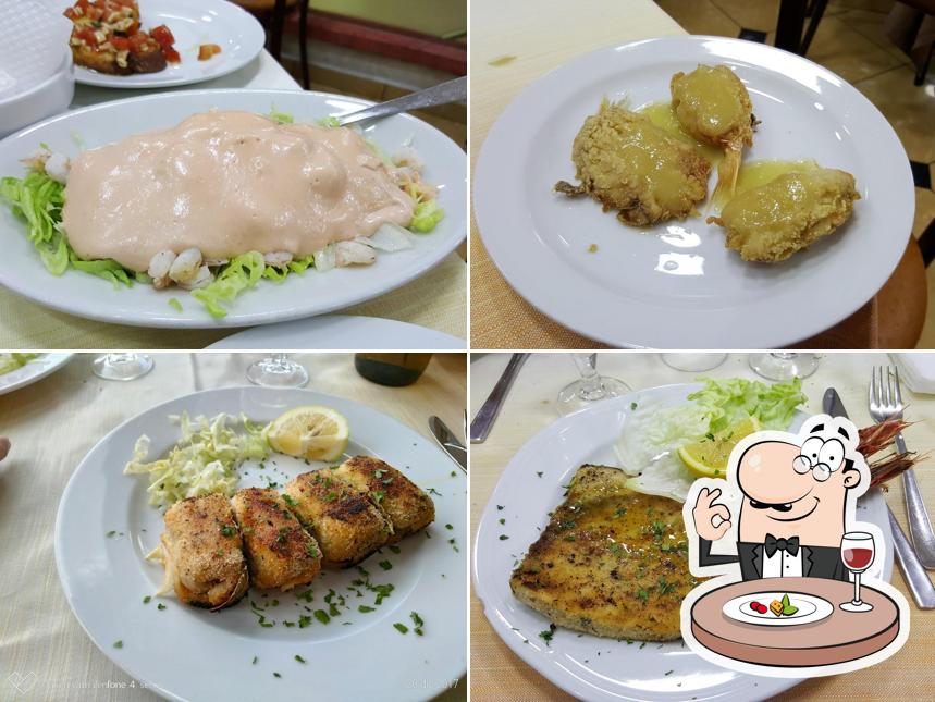 Cibo al Trattoria L'Ancora