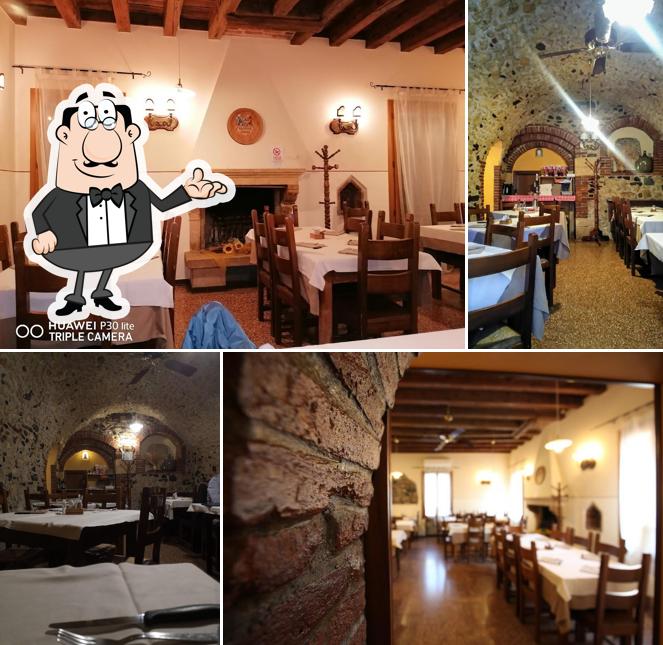 Gli interni di Trattoria - Pizzeria Al Campanile