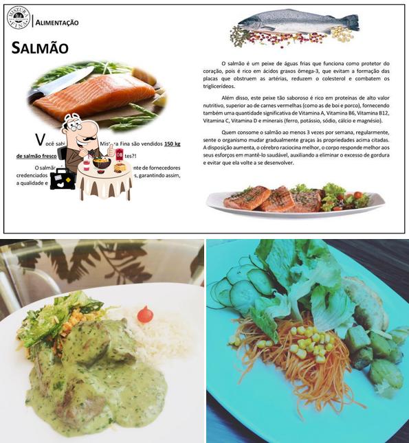 Platos en Restaurante Mistura Fina