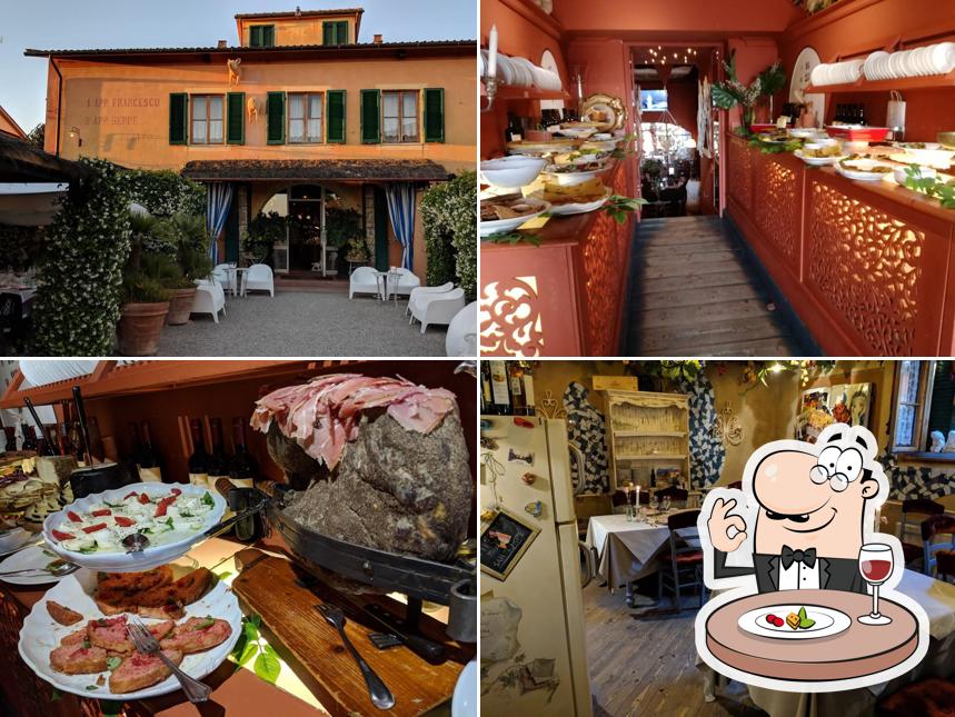 Cibo al Fattoria Santa Lucia