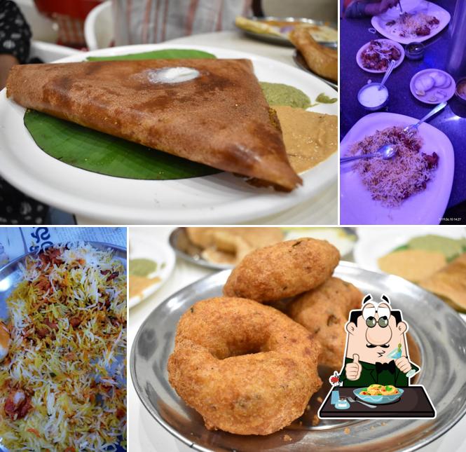 Food at Andhra Spice Restaurant