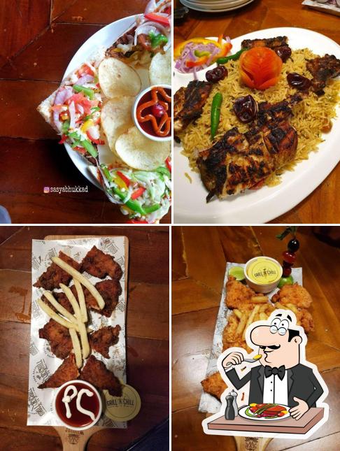 Food at Grill N Chill