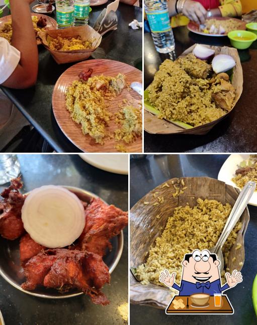 Food at Donne Biryani mane